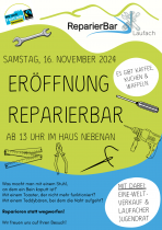 Flyer; © ReparierBar Laufach