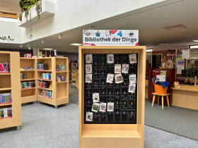 Bibliothek der Dinge, © Foto: LAG Main4Eck Miltenberg e.V.